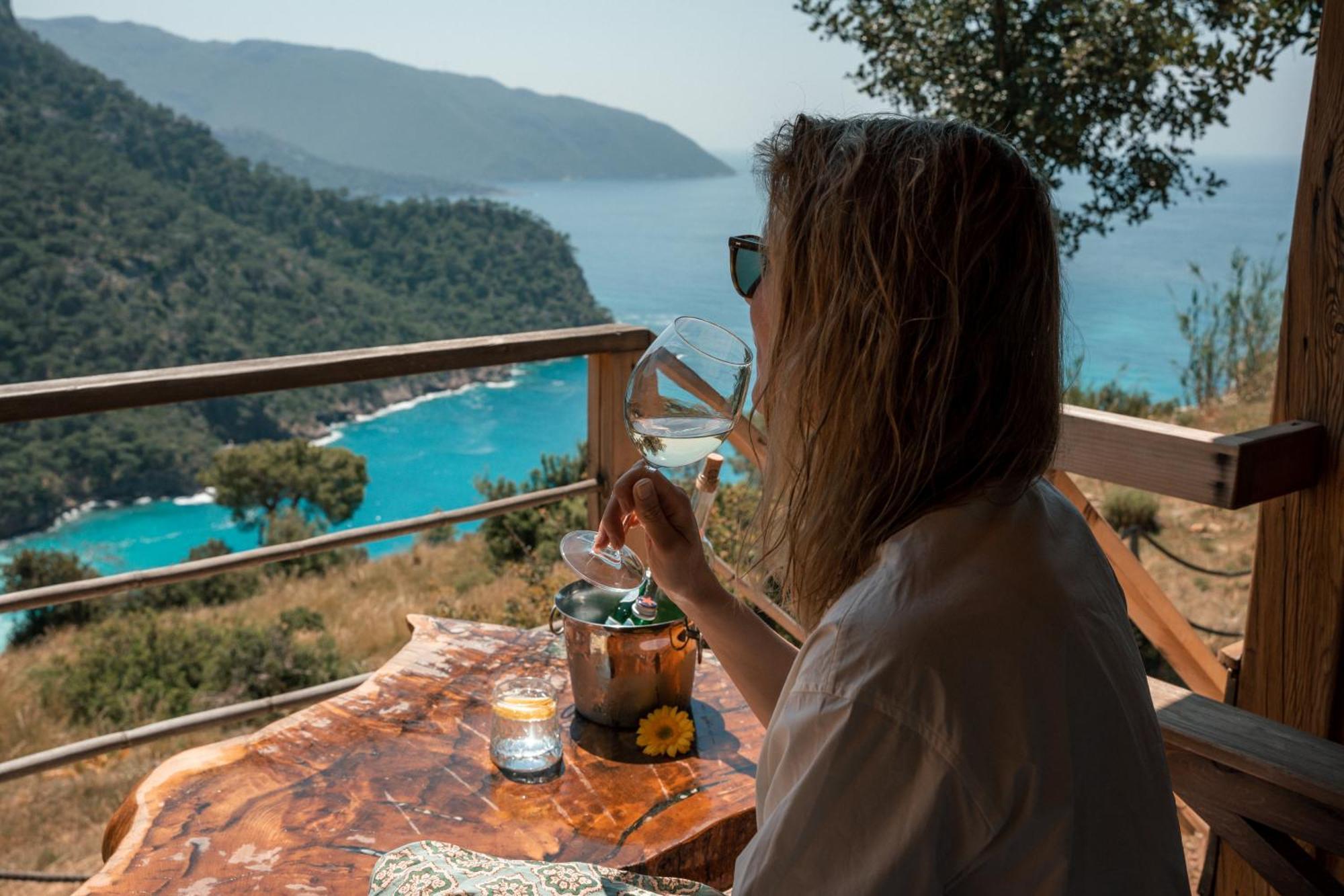 Olive Garden Kabak Hotell Faralya Eksteriør bilde