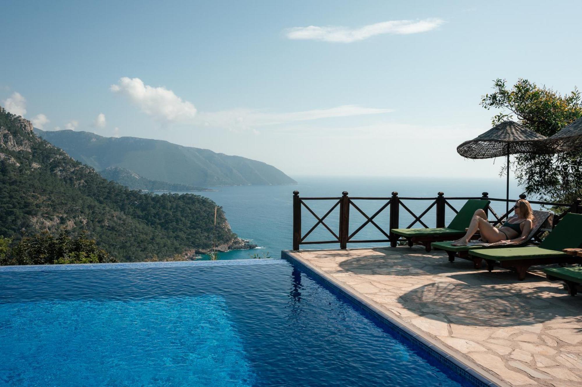 Olive Garden Kabak Hotell Faralya Eksteriør bilde