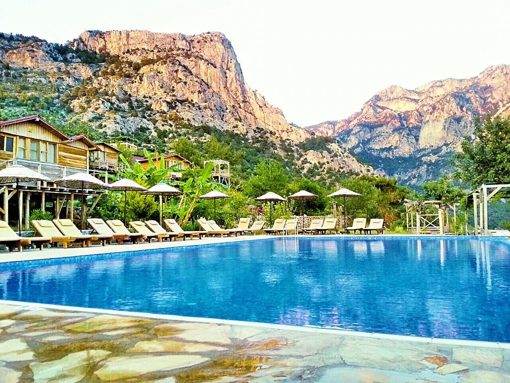 Olive Garden Kabak Hotell Faralya Eksteriør bilde