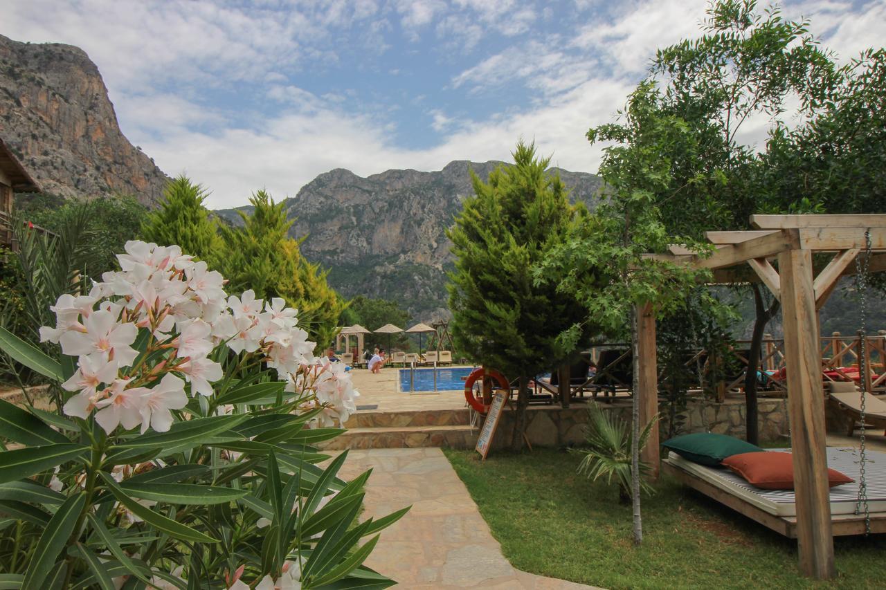 Olive Garden Kabak Hotell Faralya Eksteriør bilde